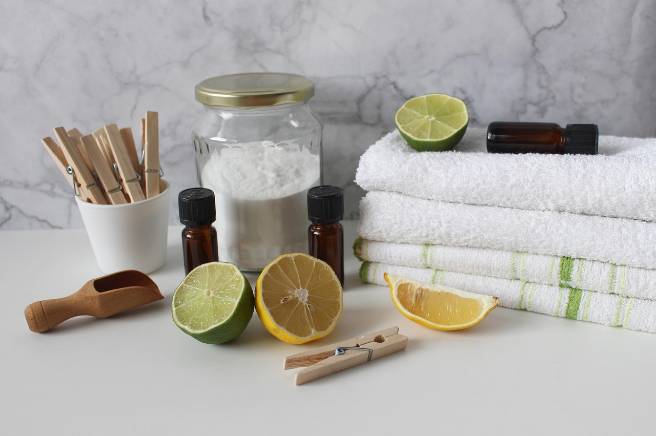 Compacte, minimalistische keuken met herbruikbare containers. Compacte, minimalistische keuken met herbruikbare containers.