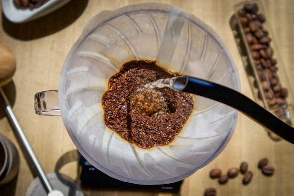 Koffienook met comfortabele kussens en dekens. Koffienook met comfortabele kussens en dekens.